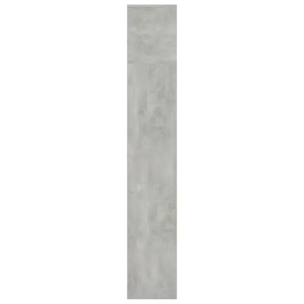 3-osaline raamatu- ja telerikappide komplekt, betoonhall tehispuit, 180 x 30 x 180 cm - 5
