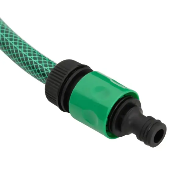 Tugevdatud aiavoolik kiirühendustega, roheline, 30 m, PVC – 4