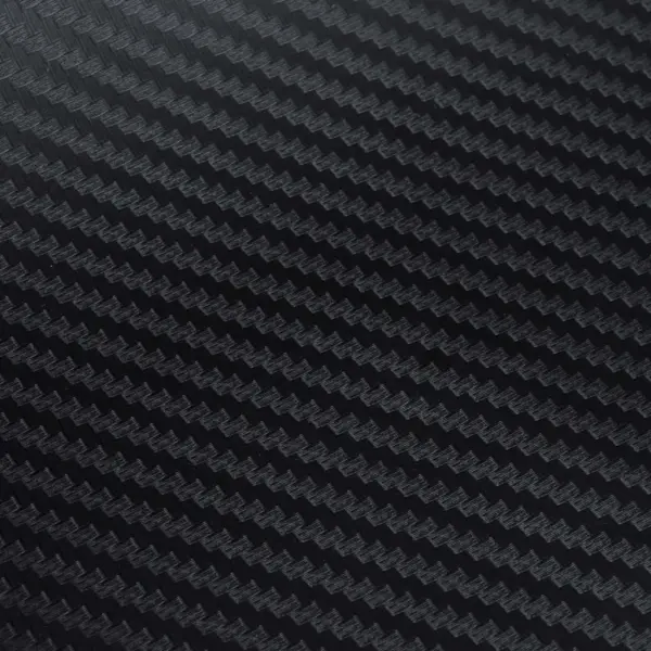 3D süsinikkiu välimusega iseliimuv autokile, must PVC, 100 x 150 cm – 7