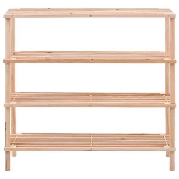 4-korruseline kingariiul nulupuidust, beež, 74 x 26 x 67,5 cm – 3
