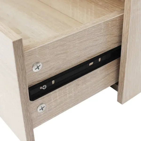 4 sahtliga tammevärvi kummut, tehispuit ja MDF, 60 x 30,5 x 71 cm – 5
