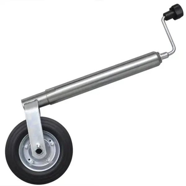 Reguleeritav 48 mm tugiratas järelkärule klambriga, tsingitud teras, 150 kg – 2