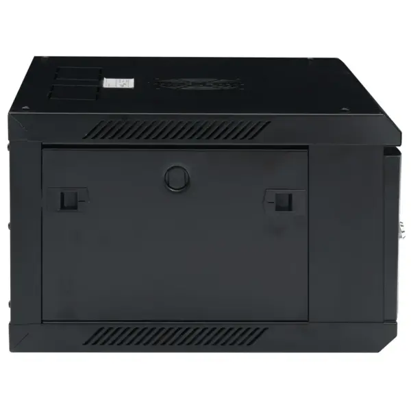 4U seinale paigaldatav 19-tolline võrgukapp IP20, must, 600 x 450 x 285 mm – 3