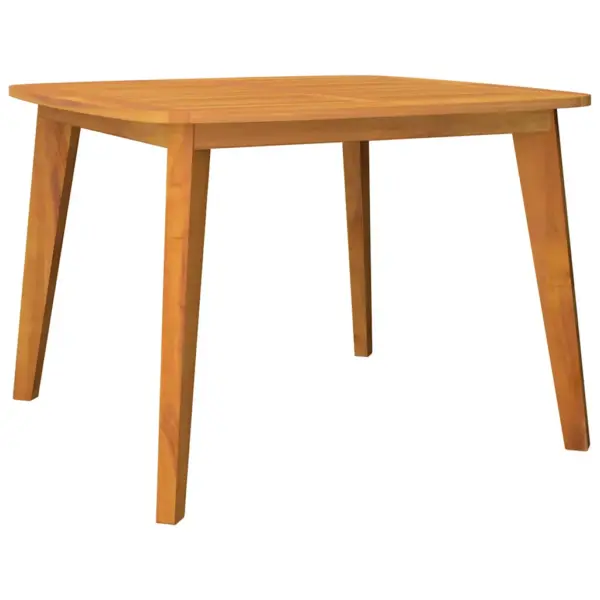 5-osaline akaatsiapuidust aiamööbli komplekt, pruun, laud 110 x 110 cm – 4