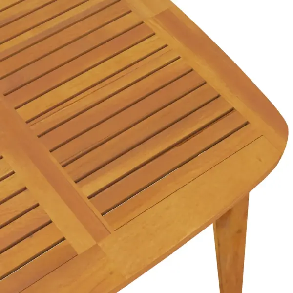 5-osaline akaatsiapuidust aiamööbli komplekt, pruun, laud 110 x 110 cm – 6