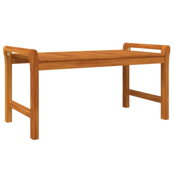 5-osaline akaatsiapuidust aiamööbli komplekt patjadega, pruun, laud 100 x 50 x 50 cm – 7