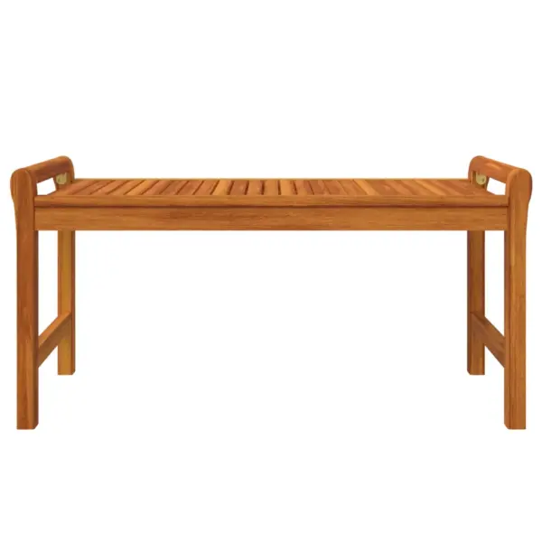 5-osaline akaatsiapuidust aiamööbli komplekt patjadega, pruun, laud 100 x 50 x 50 cm – 8