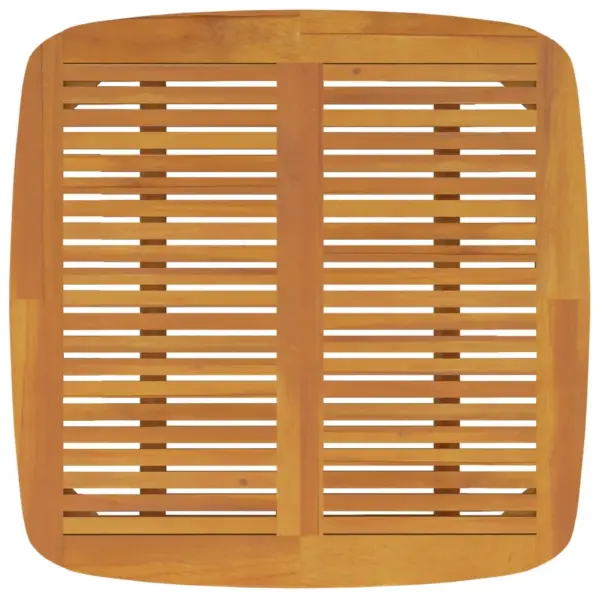 5-osaline akaatsiapuidust aiamööbli komplekt, pruun, laud 85 x 85 cm – 5
