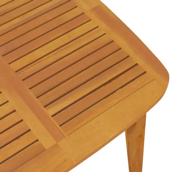 5-osaline akaatsiapuidust aiamööbli komplekt, pruun, laud 85 x 85 cm – 6