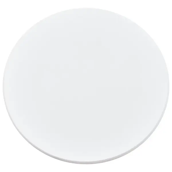 5-osaline baarikomplekt valge ümara lauaga ja mustade plastist baaritoolidega, laud 60 x 107,5 cm – 3