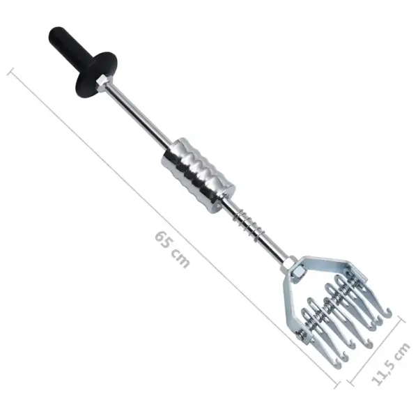 7-haaratsiga liughaamer mõlkide eemaldamiseks, süsinikteras, 65 cm – 8