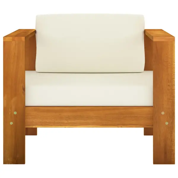 8-osaline akaatsiapuidust aiamööbli komplekt patjadega, laud 100 x 60 cm – 13