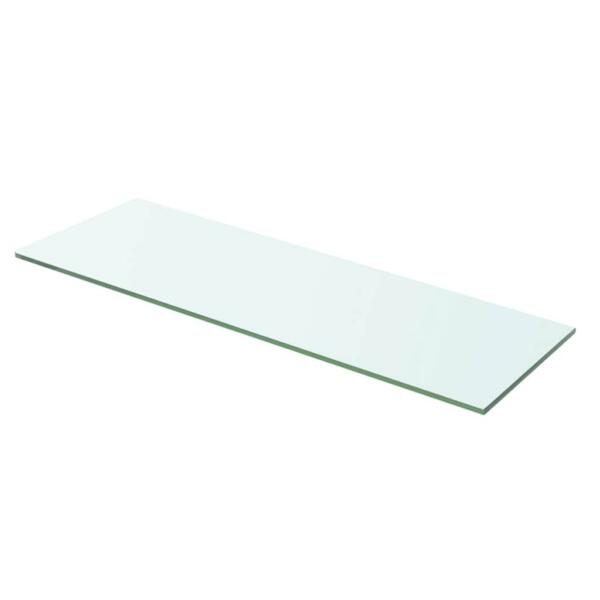 Klaasist seinariiulid, 2 tk, karastatud klaas, läbipaistev, 60 x 15 cm - 2