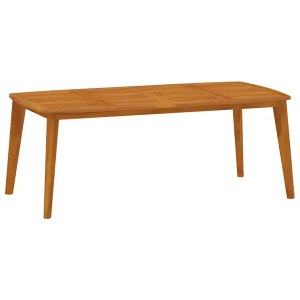 9-osaline akaatsiapuidust aiamööbli komplekt, pruun, laud 200 x 100 cm ja 8 tooli – 4