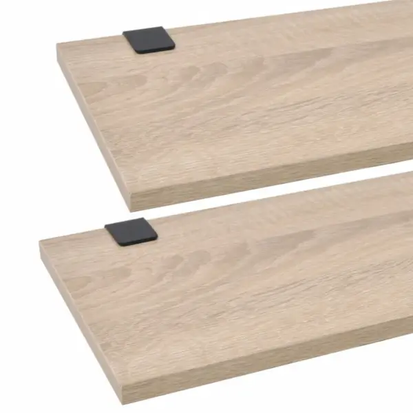 9-osaline vannitoamööbli komplekt kraanide ja keraamiliste valamute, seinakapi ja peeglitega, beež, 150 cm - 7