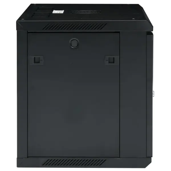 9U seinale paigaldatav 19” võrgukapp, IP20, must, 600 x 450 x 510 mm – 3