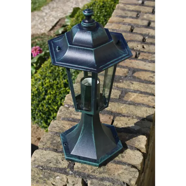 Aialambid E27 sokliga, alumiinium, 2 tk, tumeroheline/must, 41 cm – 3