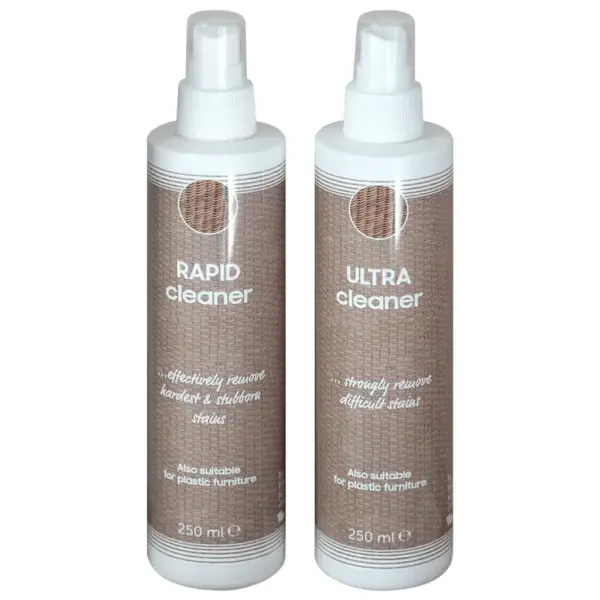 Aiamööbli hoolduskomplekt rotang- ja tekstiilmööblile, 2 x 250 ml – 2