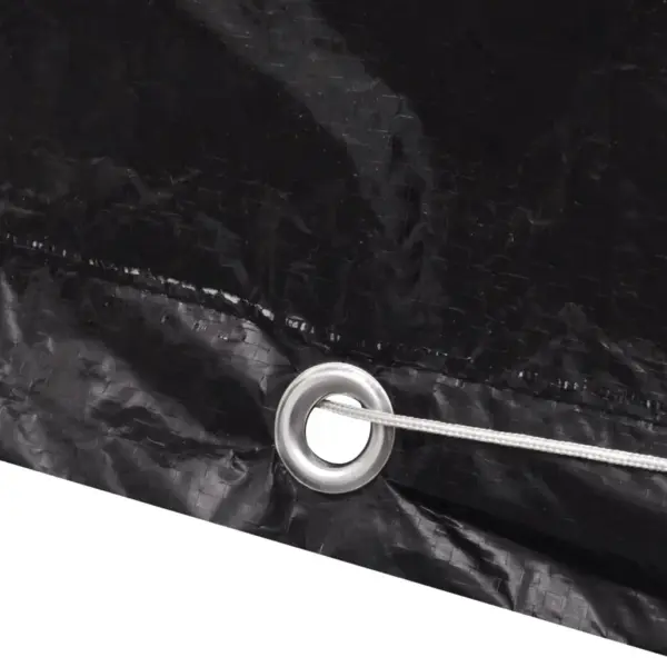 Mustad aiamööblikatted rotangikomplektile, 2 tk, 8 kinnitusavaga, 200 x 160 x 70 cm – 6