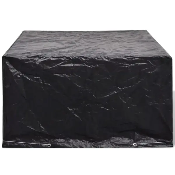 Veekindlad aiamööblikatted 6-kohalisele komplektile, 2 tk, must, polüetüleen, 172 x 113 x 73 cm – 3