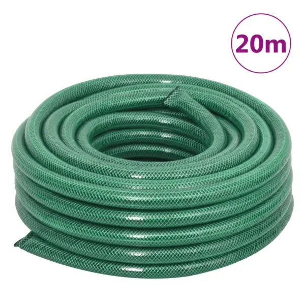 Aiavoolik 20 m, roheline PVC, 3-kihiline, 3/4″ (19 mm) – 5
