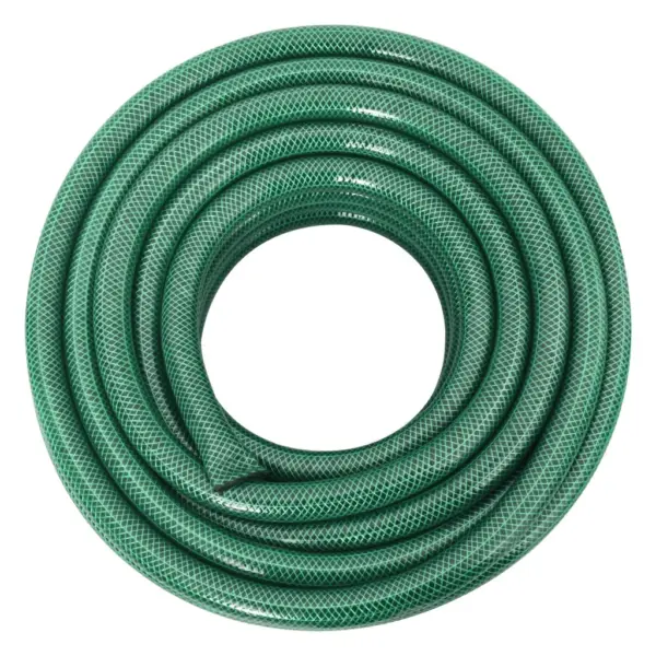Roheline PVC aiavoolik kinnituskomplektiga, 10 m, 3/4″ (19 mm), 3-kihiline – 3