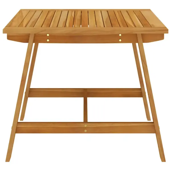 5-osaline akaatsiapuidust aiamööbli komplekt, pruun, laud 88 x 88 cm – 13