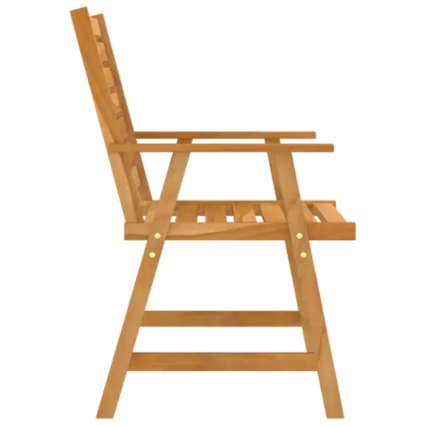 5-osaline akaatsiapuidust aiamööbli komplekt, pruun, laud 88 x 88 cm – 7