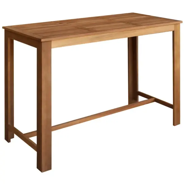 Akaatsiapuidust baarilaud, pruun, 150 x 70 x 105 cm – 2