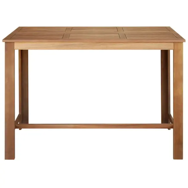 Akaatsiapuidust baarilaud, pruun, 150 x 70 x 105 cm – 4