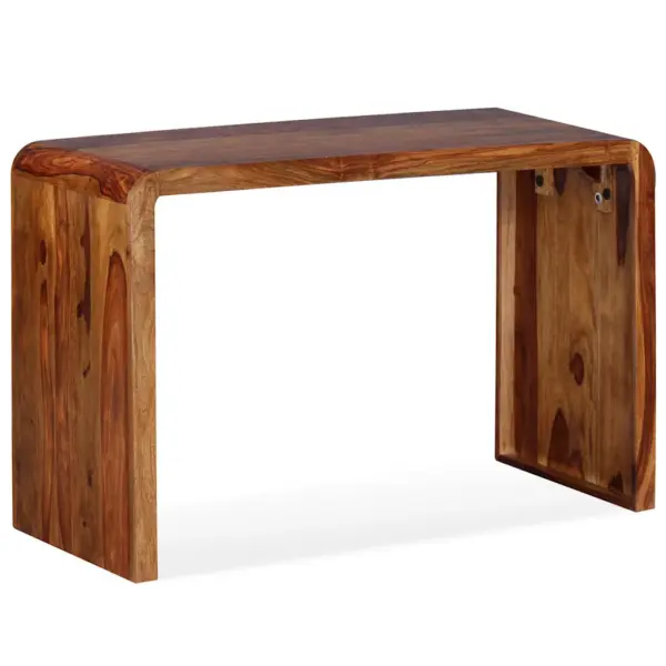 Vanaaegses stiilis akaatsiapuidust kirjutuslaud/konsoollaud, pruun, 120 x 50 x 76 cm – 11