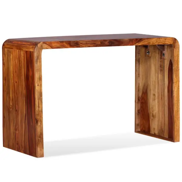 Vanaaegses stiilis akaatsiapuidust kirjutuslaud/konsoollaud, pruun, 120 x 50 x 76 cm – 7