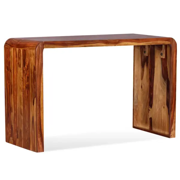 Vanaaegses stiilis akaatsiapuidust kirjutuslaud/konsoollaud, pruun, 120 x 50 x 76 cm – 8