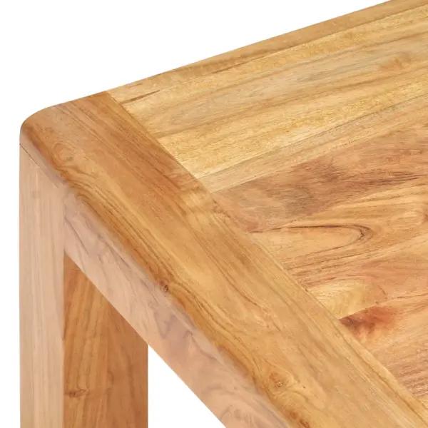 Akaatsiapuidust kohvilaud meeviimistlusega, 110 x 60 x 35 cm – 4