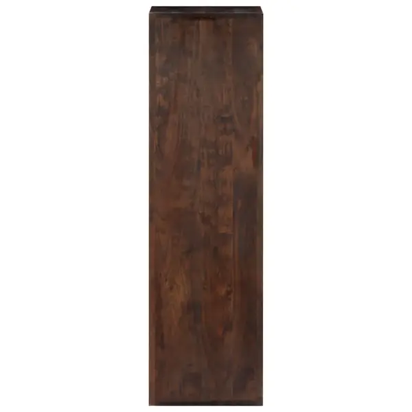Akaatsiapuidust konsoolkapp riiulina või telerialusena, pruun, 40 x 30 x 110 cm - 4