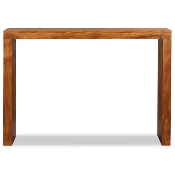 Konsoollaud akaatsiapuidust meeviimistlusega, pruun, 110 x 40 x 76 cm – 6