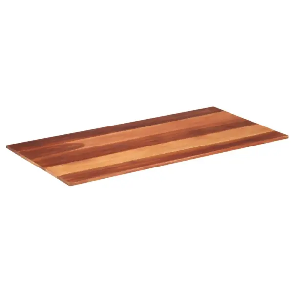 Akaatsiapuidust ristkülikukujuline lauaplaat, meekarva viimistlus, 60 x 120 cm, 15–16 mm – 2