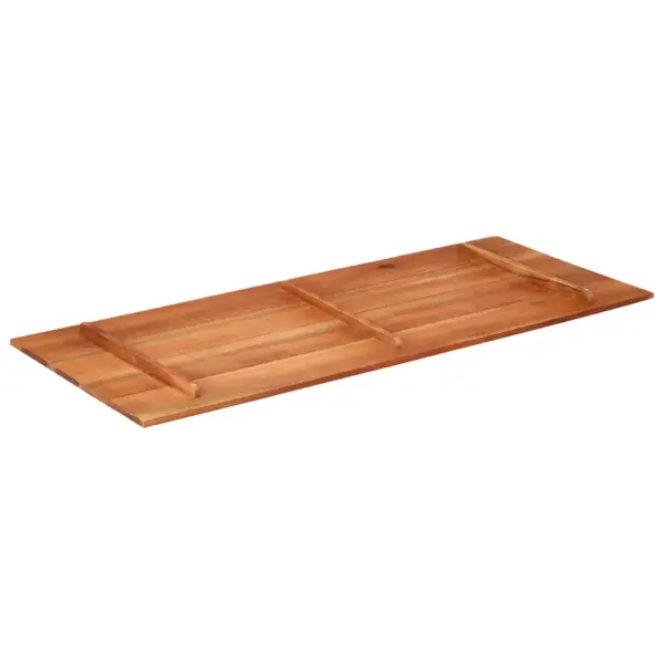 Akaatsiapuidust lauaplaat meekarva viimistlusega, 60 x 140 cm, paksus 15–16 mm - 5