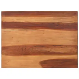 Akaatsiapuidust ristkülikuline lauaplaat, meekarva, 60 x 80 cm, 15–16 mm