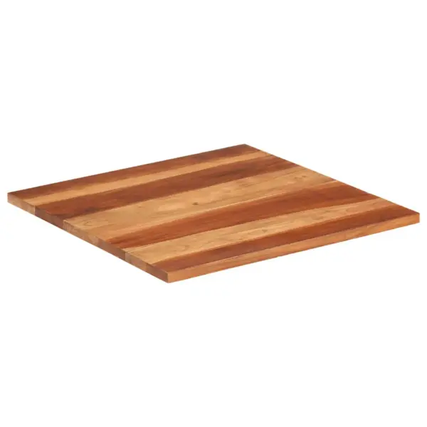 Akaatsiapuidust lauaplaat meekarva viimistlusega, 70 x 70 cm, paksus 25–27 mm - 2