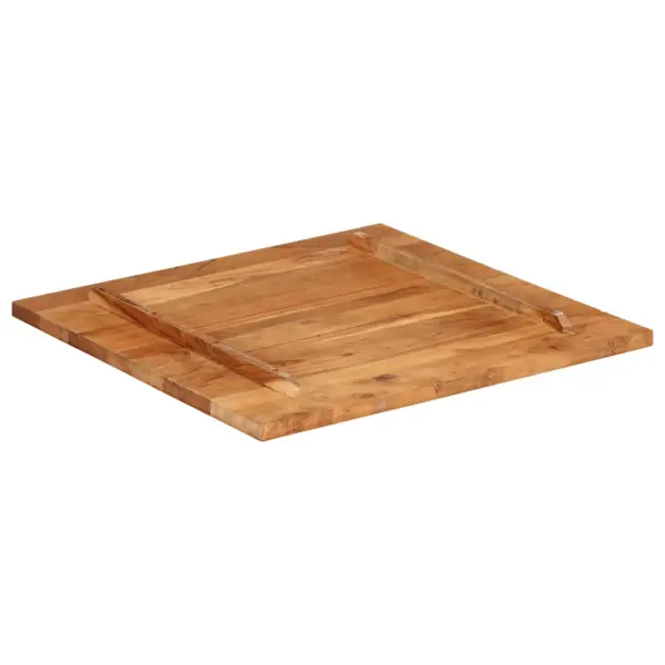 Akaatsiapuidust lauaplaat meekarva viimistlusega, 70 x 70 cm, paksus 25–27 mm - 5
