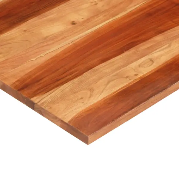 Akaatsiapuidust lauaplaat meekarva viimistlusega, 70 x 70 cm, paksus 25–27 mm - 6