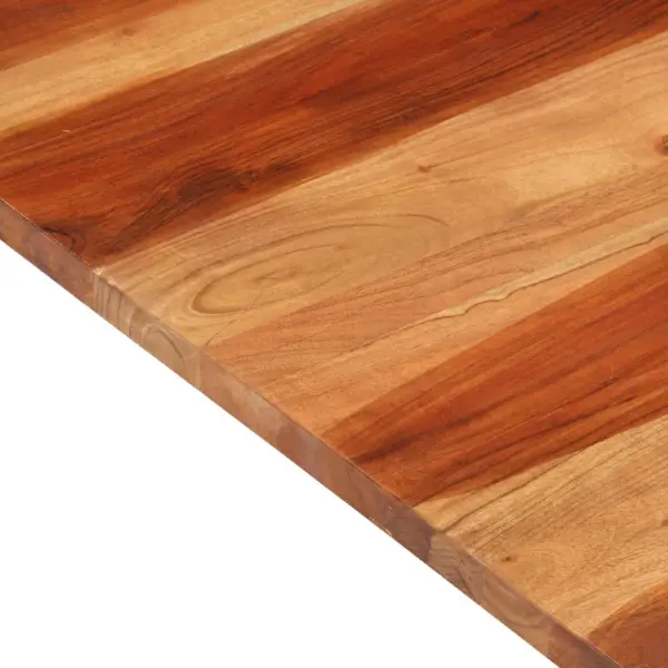 Akaatsiapuidust lauaplaat meekarva viimistlusega, 70 x 70 cm, paksus 25–27 mm - 7