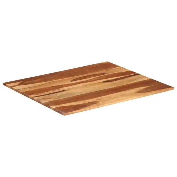 Akaatsiapuidust ristkülikukujuline lauaplaat, meekarva viimistlus, 70 x 80 cm, 15–16 mm – 2