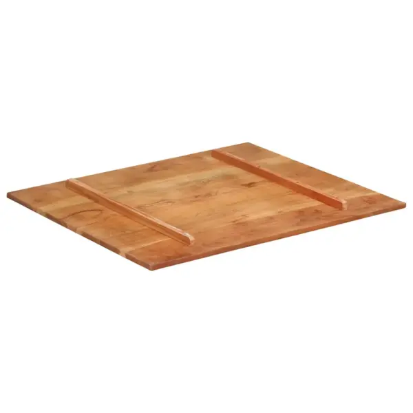 Akaatsiapuidust ristkülikukujuline lauaplaat, meekarva viimistlus, 70 x 80 cm, 15–16 mm – 5