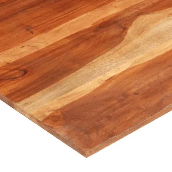 Akaatsiapuidust ristkülikukujuline lauaplaat, meekarva viimistlus, 70 x 80 cm, 15–16 mm – 6