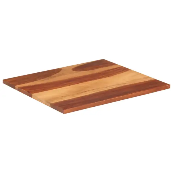 Akaatsiapuidust lauaplaat, meekarva viimistlus, 70 x 80 cm, paksus 25–27 mm – 2