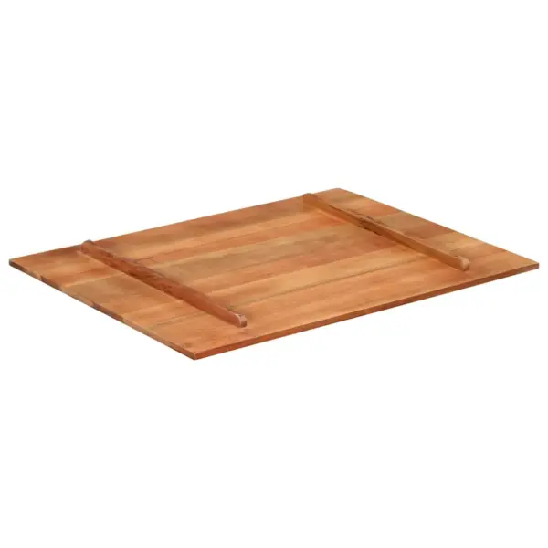 Akaatsiapuidust lauaplaat meekarva viimistlusega, 70 x 90 cm, 15–16 mm - 5