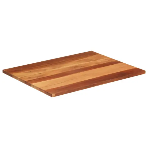Ristkülikukujuline akaatsiapuidust lauaplaat, meekarva, 70 x 90 cm, 25–27 mm – 2