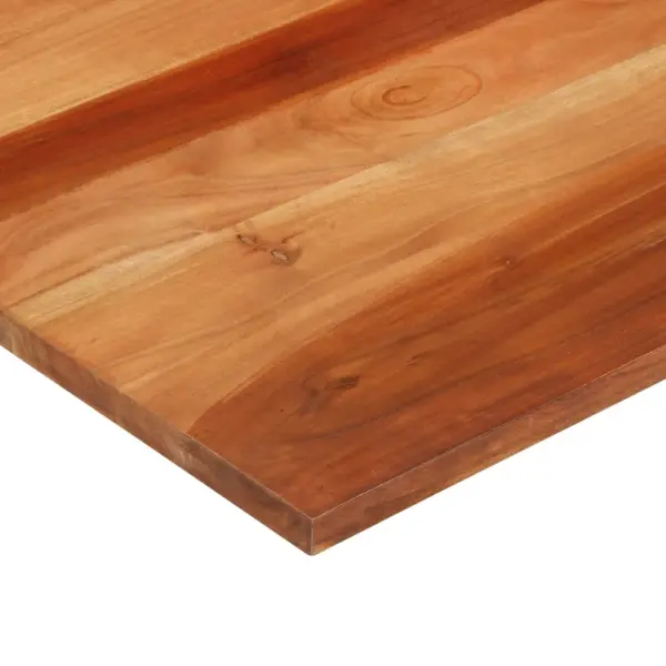 Ristkülikukujuline akaatsiapuidust lauaplaat, meekarva, 70 x 90 cm, 25–27 mm – 6